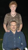 Author with wife Edith in Johannesburg, South Africa, 2006